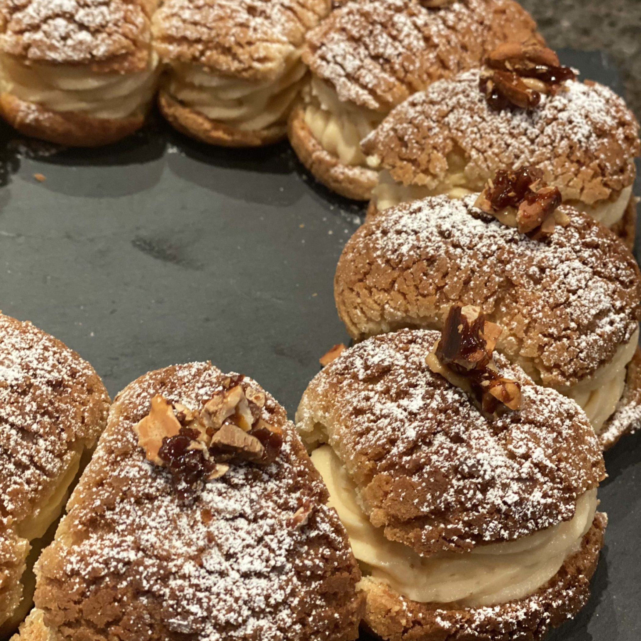 Le Paris- Brest tout cacahuète.