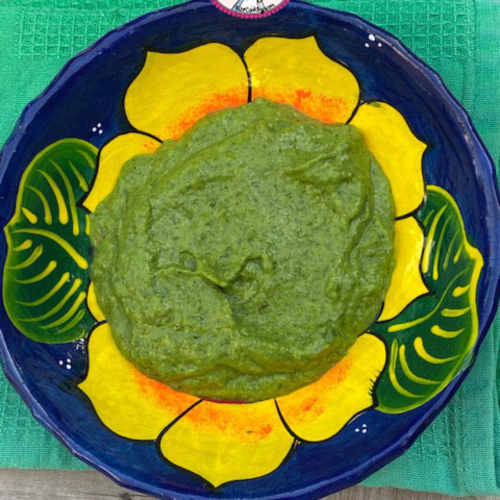 Sauce verte magique coriandre et avocat