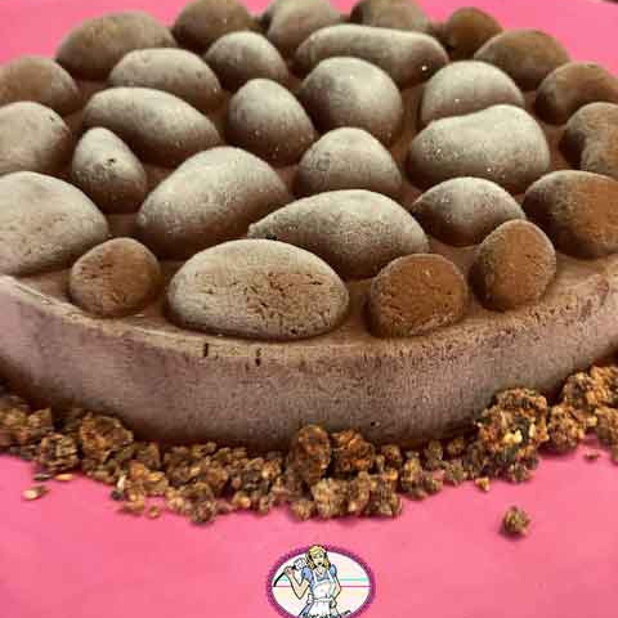 Sorbet chocolat comme une glace