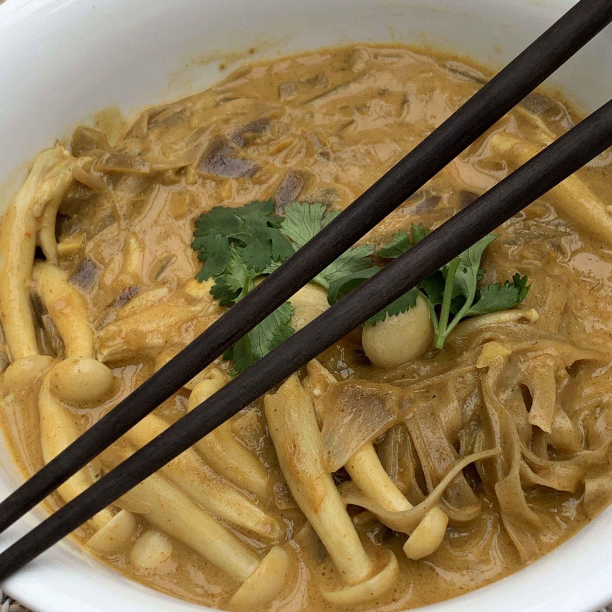 Soupe thaÏlandaise au curry rouge à ma façon