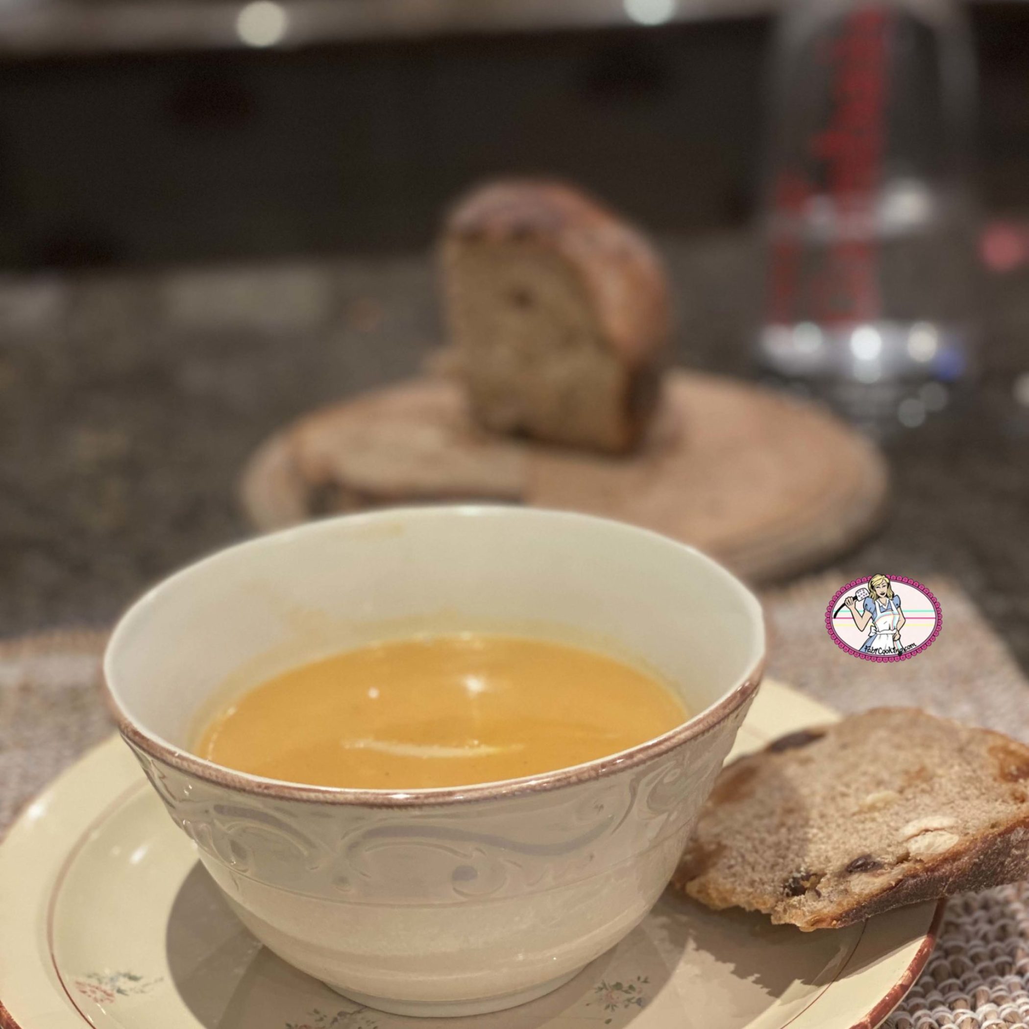 Soupe patate douce de Guy Savoy