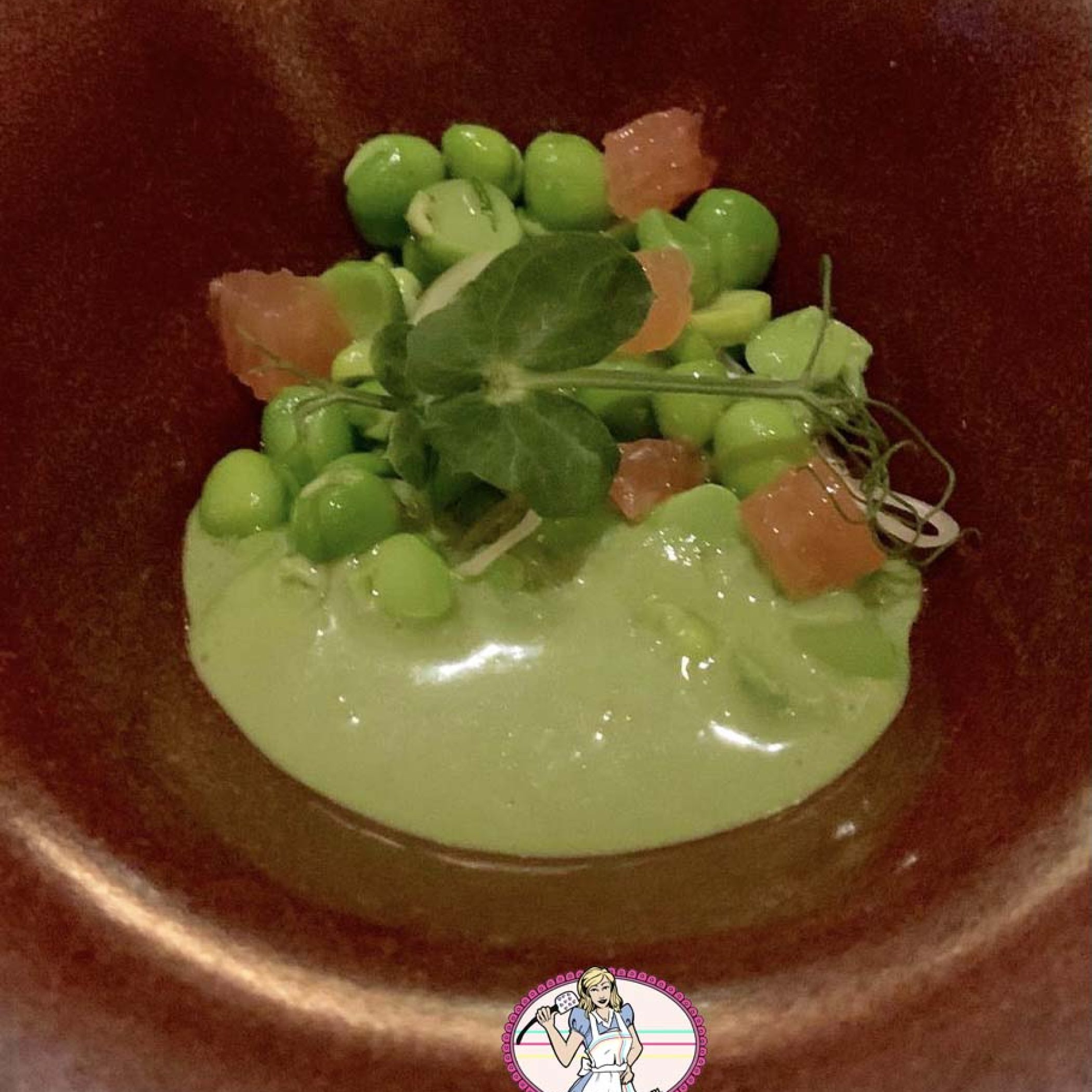 Soupe de cosses de petits pois