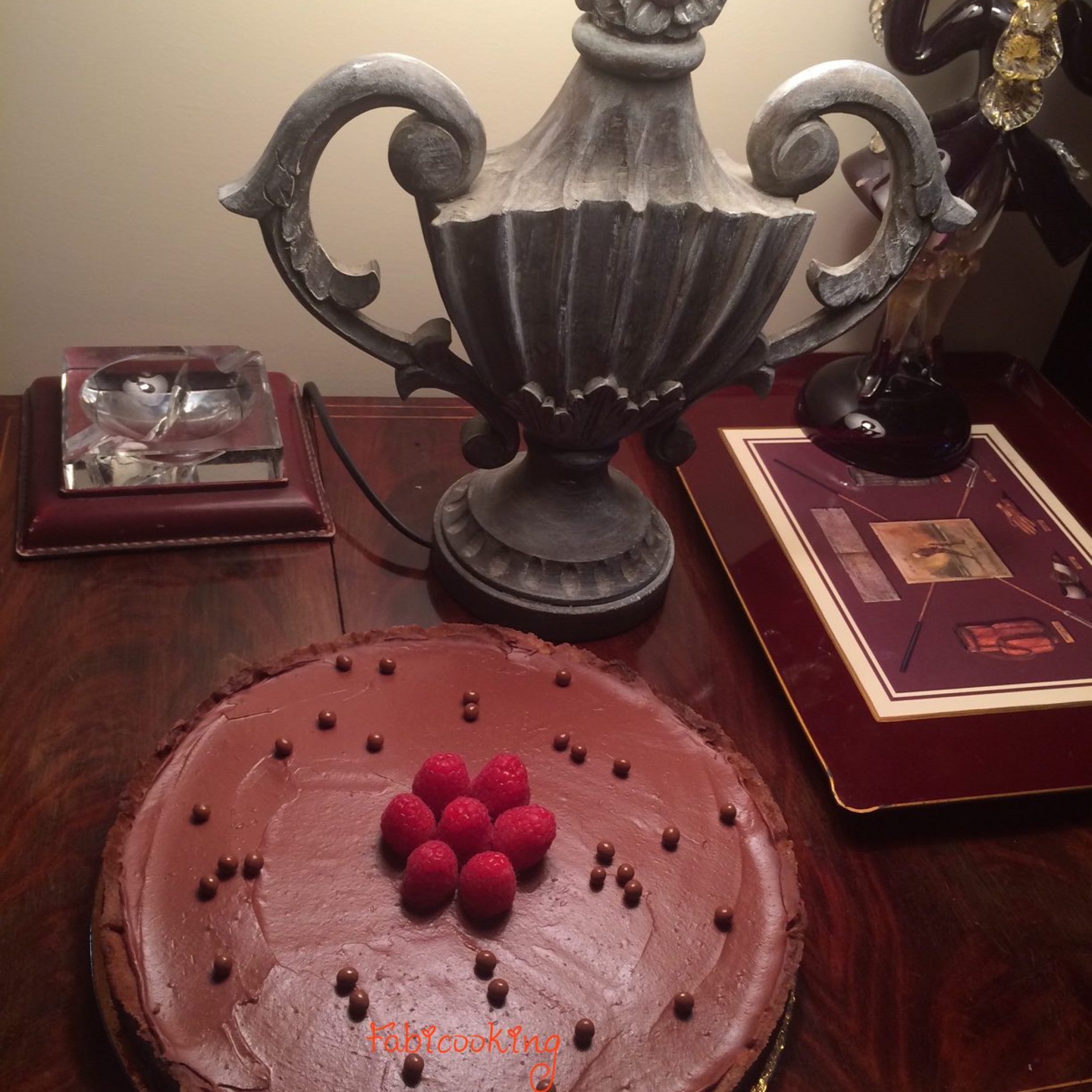 Tarte choco framboise 2