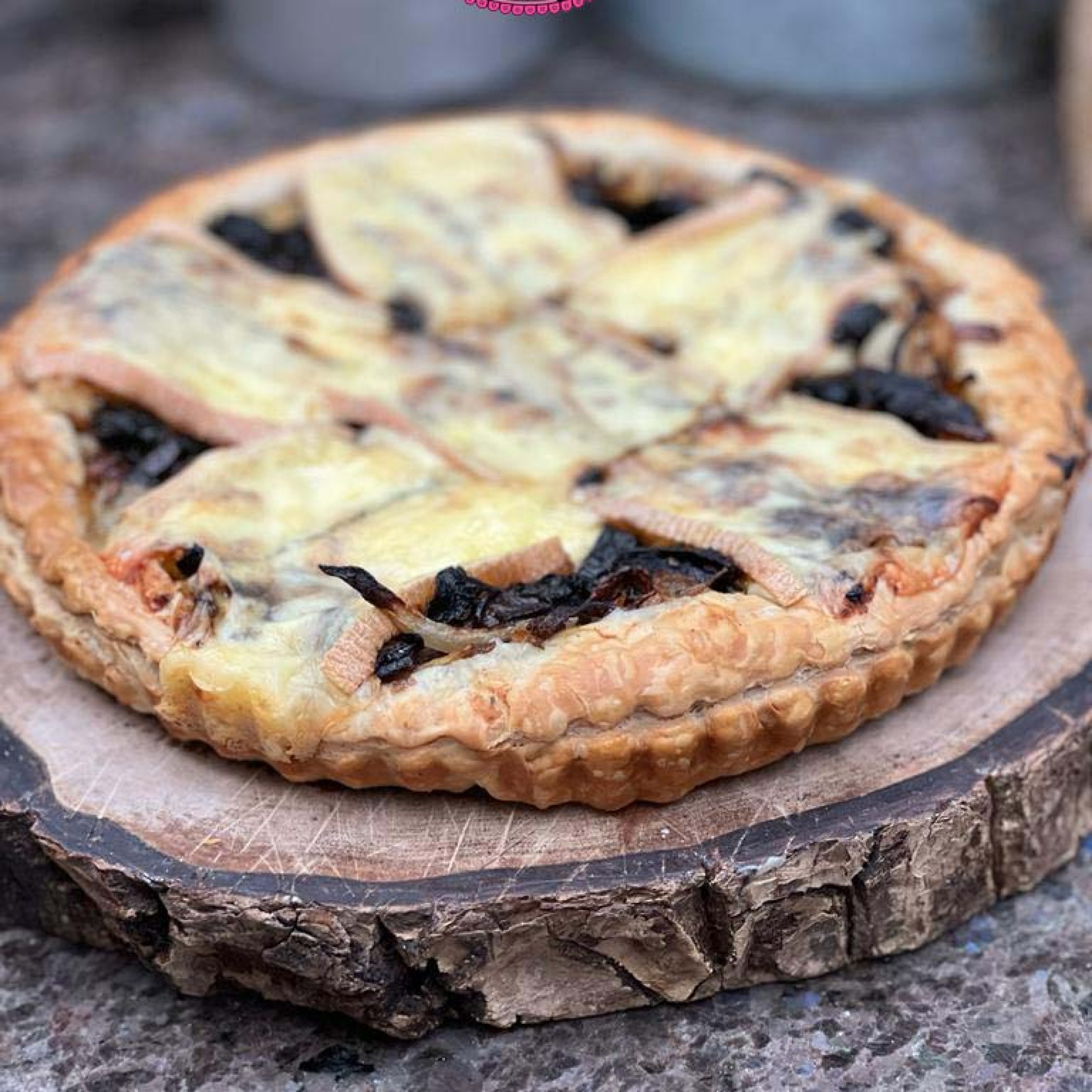 Tarte aux oignons avec un twist