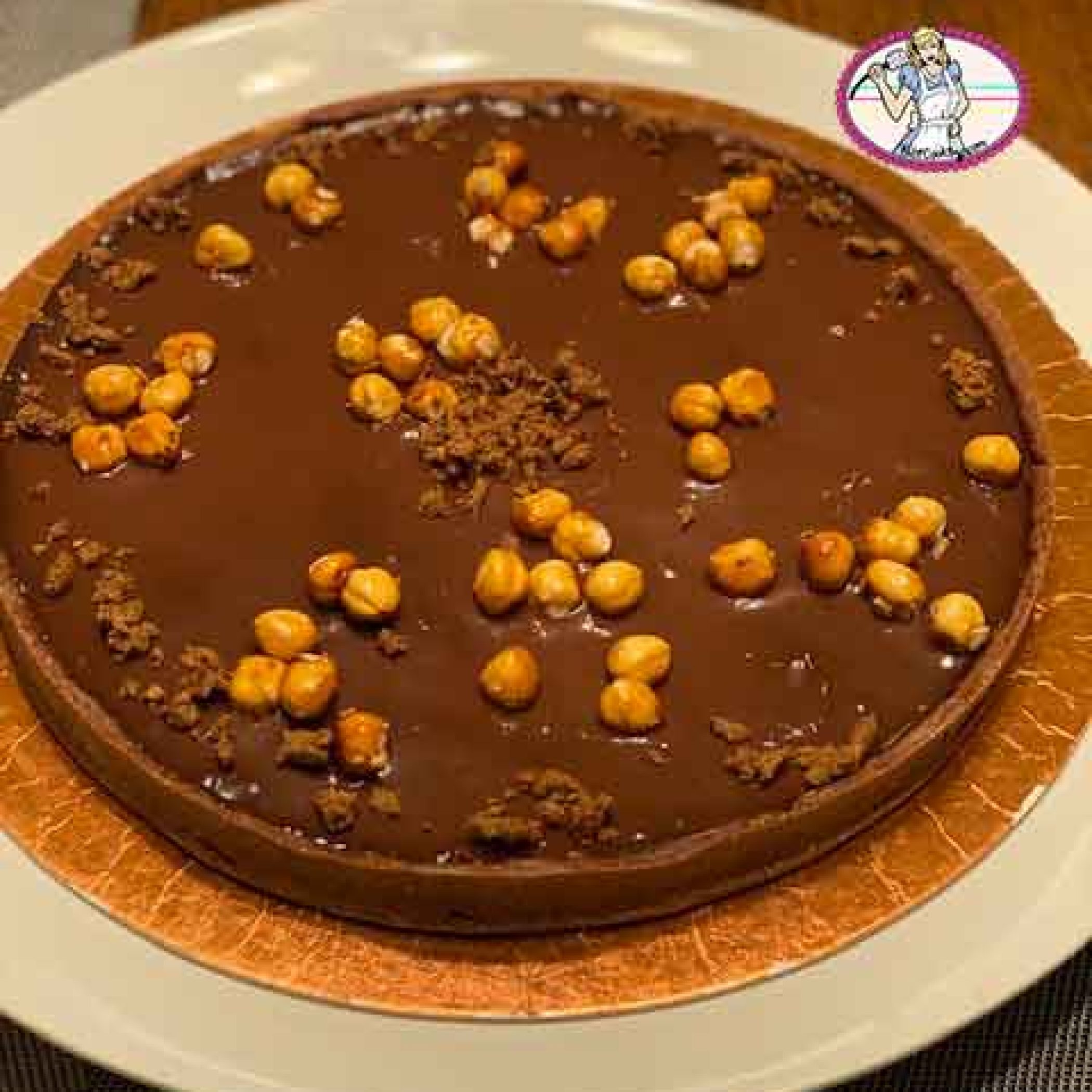 Tarte praliné chocolat