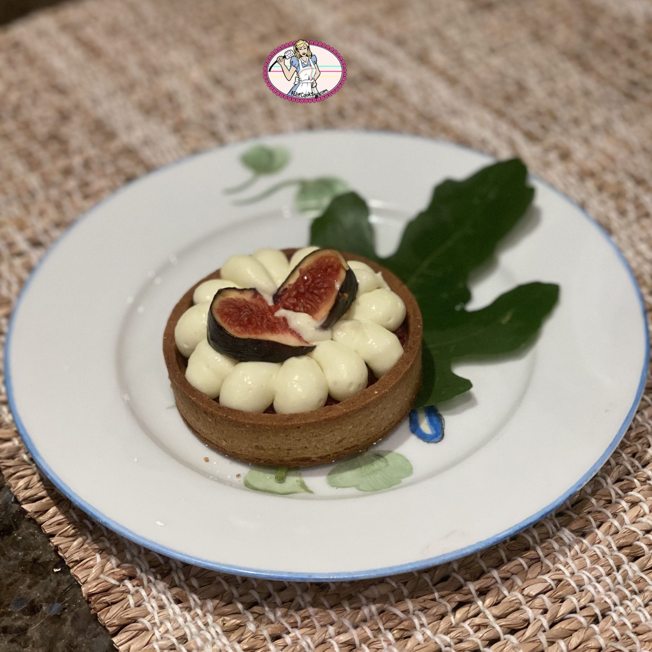 Tartelette figue noisette et seigle